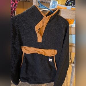 Carhartt Black and Brown Men's Sweater